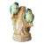 Mid 20th-Century Palm Beach Chic Regency-Style Lusterware Parrot Bud Vase, Japan For Sale