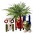 Set of 3 contemporary decor glazed ceramic explorer vase collection. Materials: ceramic dimensions: nº1: d 23 cm x w 23 cm...