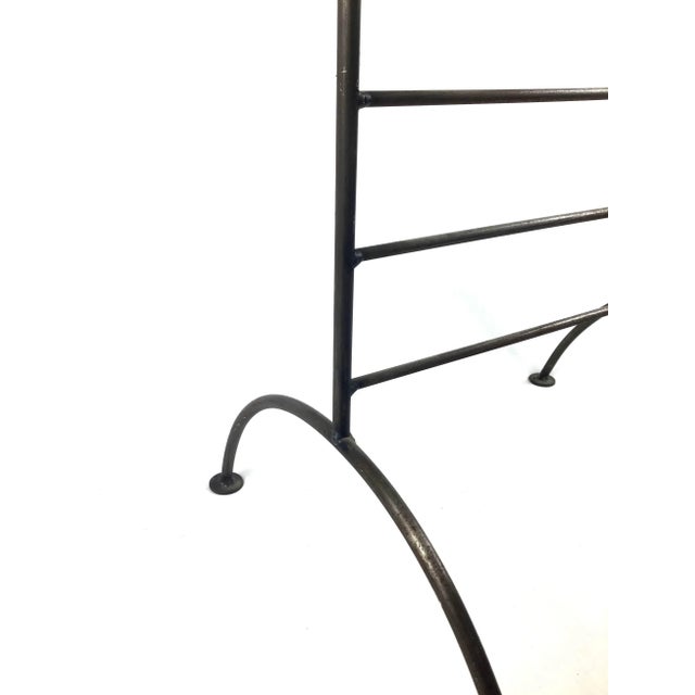 1950s Vintage 1950s Bronze Magazine Rack For Sale - Image 5 of 9