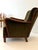 Danish Lounge Chair With Velvet and Wood Trimmed Armrest, 1940's For Sale - Image 14 of 16