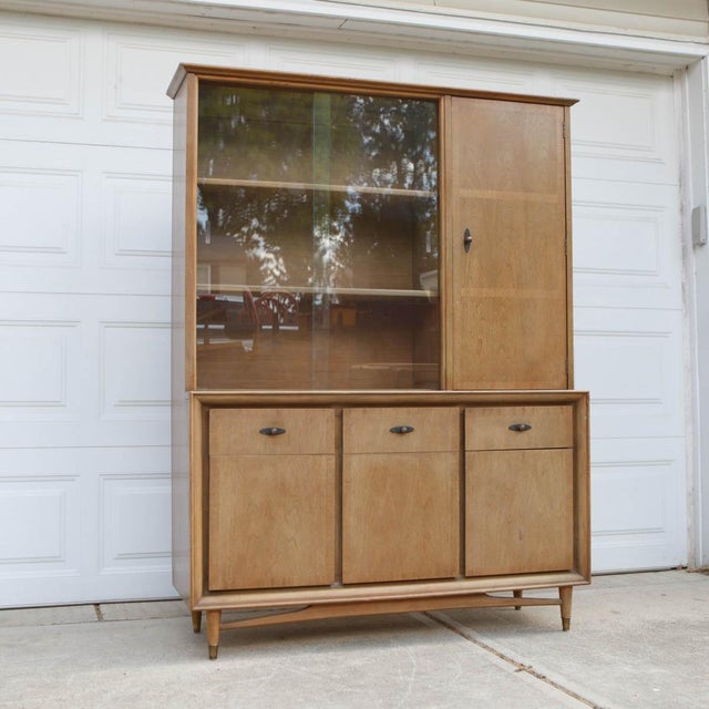 1960s Kroehler Mid Century Modern Hutch China Chairish