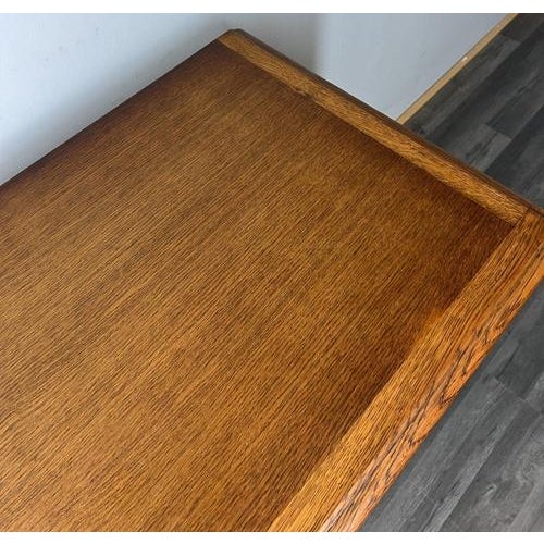 Brown Vintage French Louis XV Style Carved Oak Chest of Drawers For Sale - Image 8 of 10