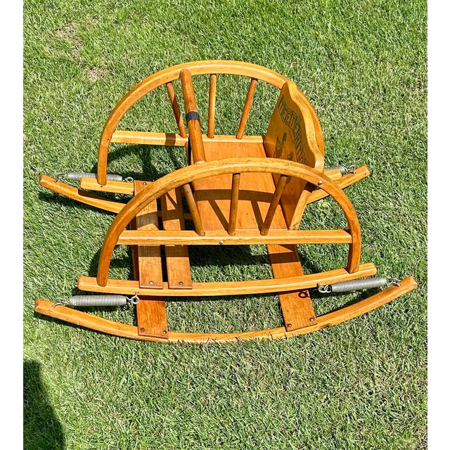 Is this Rocking/Teeter-tot chair not adorable? Fond memories of decades gone by—just watch your parents’ or grandparents’...