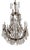 French Chandelier, 1900s For Sale