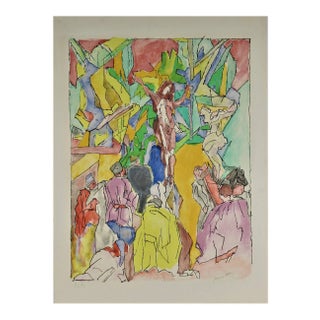 Jacques Villon, Golgotha, 1956 For Sale