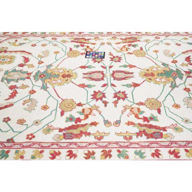 Turkish Sumak Rug 6' X 9' For Sale - Image 9 of 10