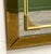 Rectangular Schöninger Mirror with Bronze-Tinted Glass & Brass Detailing, German For Sale - Image 5 of 9