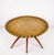 Midcentury Modern Brass Tray Table With Base For Sale - Image 4 of 15