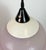Metal Vintage Glass Ceiling Light, 1970s For Sale - Image 7 of 17