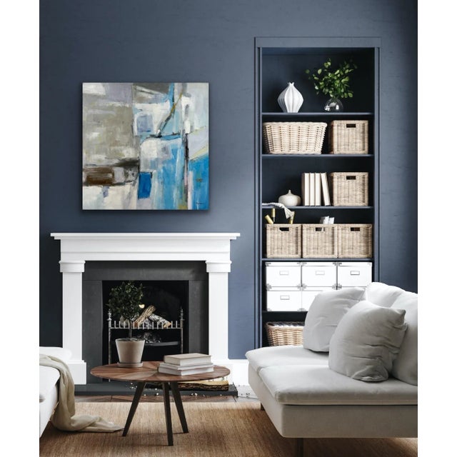 Contemporary Abstract Original Oil Painting For Sale - Image 10 of 12