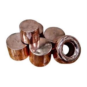 Victorian Copper Jelly Moulds, Set of 6