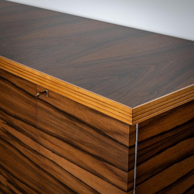 1940s Mid-20th Century Italian Art Deco Sideboard, Italy For Sale - Image 5 of 11