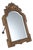 Freestanding Mirror in Bronze Sheet Metal For Sale