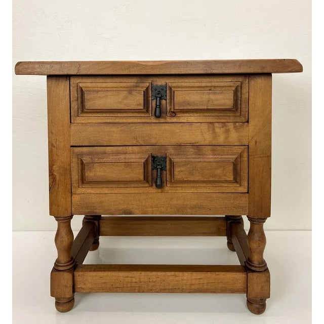 Small Baroque Spanish Chest of Drawers, 1950s For Sale - Image 12 of 12