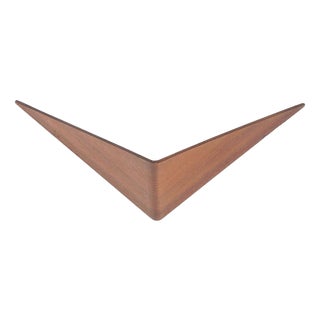 Danish Butterfly Wall Shelf attributed to Poul Cadovius for Cado, 1950s For Sale