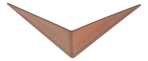 Danish Butterfly Wall Shelf attributed to Poul Cadovius for Cado, 1950s