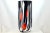 Glass Black & White Blown Art Glass Vase For Sale - Image 7 of 7