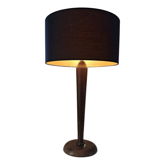 Art Deco Shell Lamp, 1940s For Sale