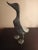 1980s 1980s Solid Bronze Duck Sculpture With Patina For Sale - Image 5 of 6