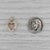 Modern 0.36ctw Diamond Open Heart Pendant 14k Yellow Gold Small Drop For Sale - Image 3 of 5