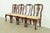 English Thomasville Chippendale Carved Cherry Wood Dining Chairs, Set of Four For Sale - Image 3 of 13