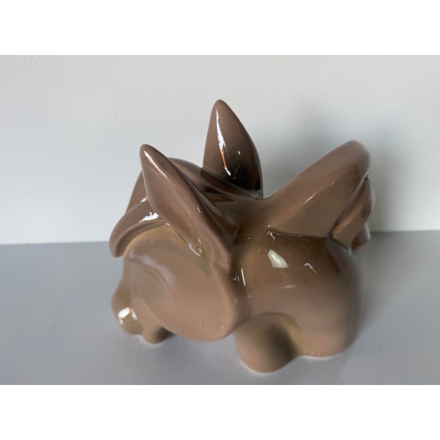 1980s Jaru Glazed Ceramic Horse Head Sculpture For Sale In Miami - Image 6 of 11