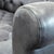 Gray Restoration Hardware Chesterfield 3-Seat Tufted Leather Sofa For Sale - Image 8 of 9