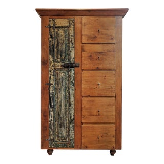 Custom Shaker-Style Armoire For Sale
