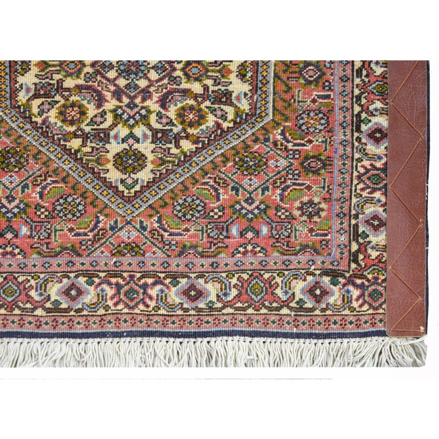 Brick Red Vintage Persian Bidjar Rug For Sale - Image 8 of 10