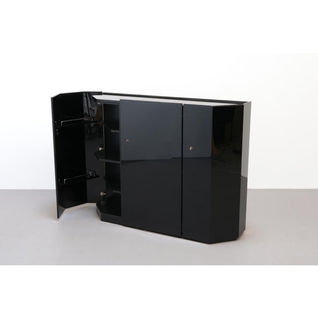 Wood Bramante Cabinet by Kazuhide Takahama for Gavina, 1980s For Sale - Image 7 of 9