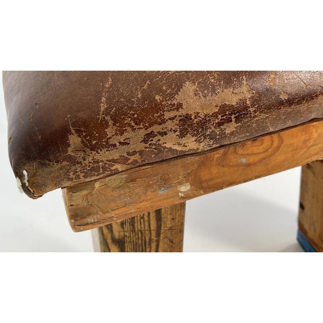 Vintage Gymnastic Bench, 1940s For Sale - Image 4 of 10