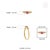 Ruby and Diamond Five-Stone Engagement Band Size 5.5 in 14k Solid Gold For Sale - Image 12 of 16