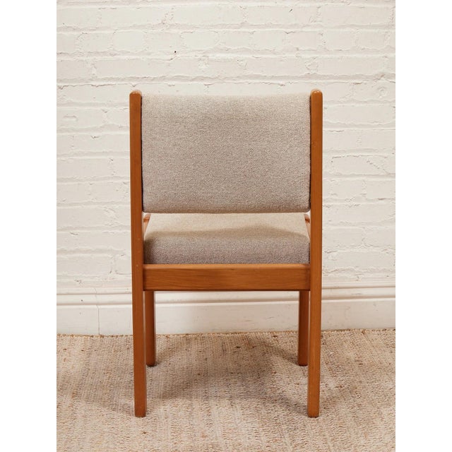 Mid 20th Century Set of Six Danish Modern Teak Chairs For Sale - Image 9 of 12
