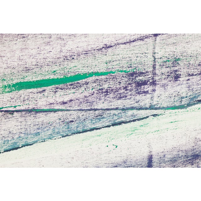 2020s "Marking the Shadows of Passing Trains / 12:14-12:43pm" Contemporary Acrylic Painting by Simon Findlay For Sale - Image 5 of 9