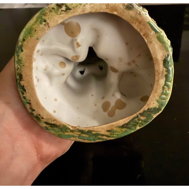 Staffordshire Rare Antique Staffordshire Victorian Figure of ‘The Hunter’ and His Dog Hunting For Sale - Image 4 of 8