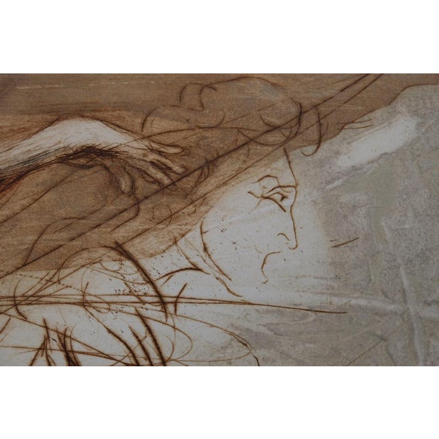 Jean-Marie Guiny, Lanceur de javelot, Etching For Sale - Image 5 of 10