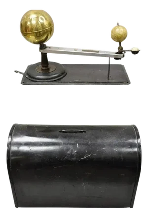 Antique the Vetter Co Ideal Planetarium Model 1930s in Original Case