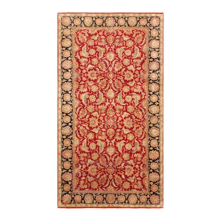 Pasargad Home Agra Lamb's Wool Area Rug, 8' 0" X 15' 0", Red For Sale