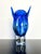 Large Vintage Model 296/1/32 Cobalt Blue Art Glass Vase by Josef Hospodka for Chřibská, Czechoslovakia, 1960s For Sale - Image 10 of 10