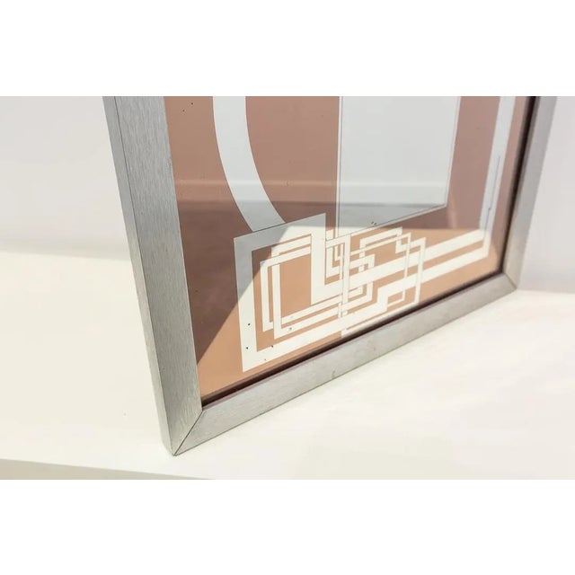 Space Age Mirror, 1970s For Sale - Image 3 of 5