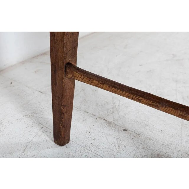 Large 19th Century English Vernacular 2 Plank Work Table For Sale - Image 9 of 17