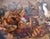 Large Hand-Painted Wall Charger Plate Depicting Roman Battle with Semi Nude Sabine Woman, 1866 For Sale - Image 12 of 18