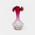 Antique Victorian Cranberry Glass Jack in the Pulpit Vase For Sale - Image 4 of 6