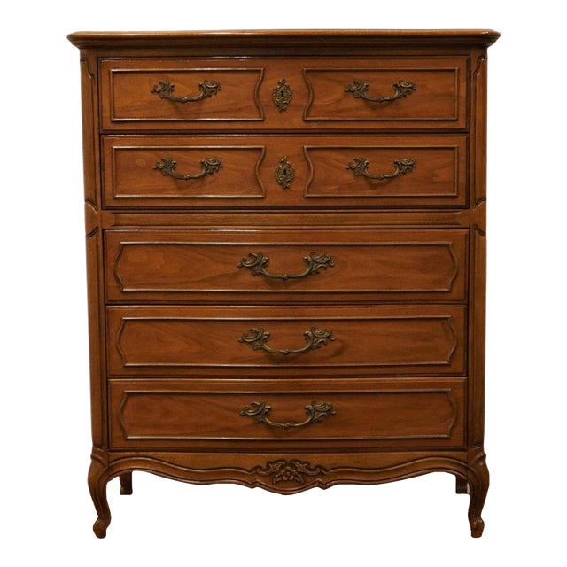 Thomasville Furniture Place Vendome Collection French Provincial 40" Chest of Drawers 615-10 For Sale
