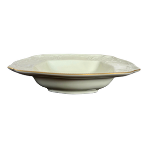 Vintage Rosenthal Sanssouci Square Barbara Pattern Vegetable Bowl – Ivory With Gold Trim, Made in Germany