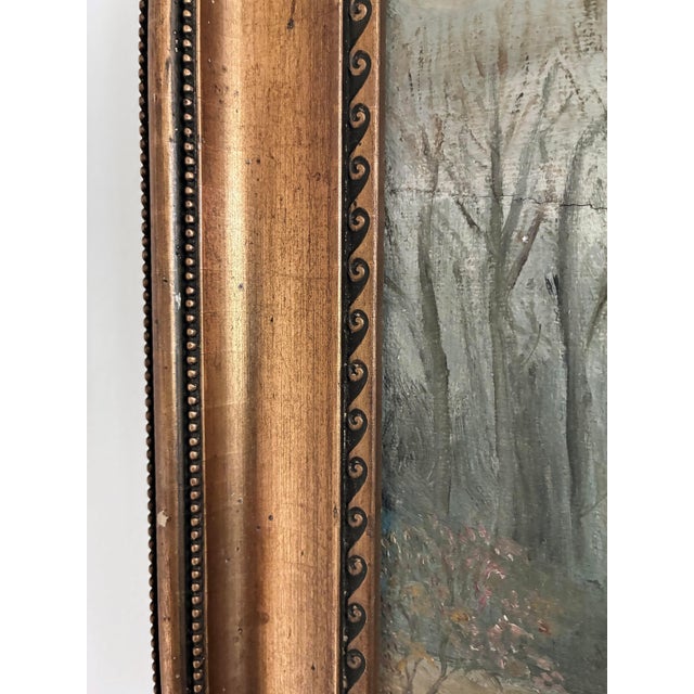 Forest Landscape, 1910, Oil Painting, Framed For Sale - Image 9 of 15