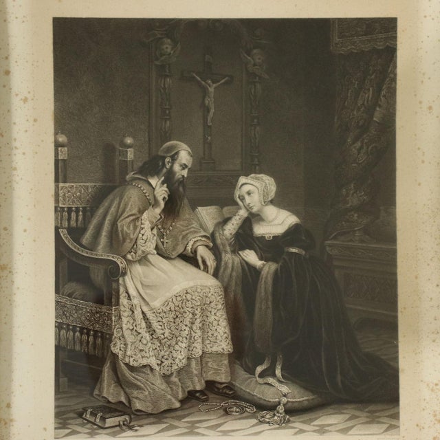 Figurative Scenes, 19th Century, Engravings, Framed, Set of 4 For Sale - Image 11 of 14
