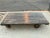 Early 20th Century Industrial Cast Iron & Hardwood Factory Cart Coffee Table From Fairbanks For Sale - Image 5 of 13