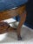 Beautiful mahogany pedestal table with its marble basin. The feet, finished with bronze shoes, are joined by a central...