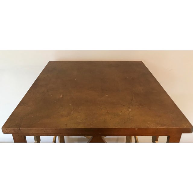 Hollywood Regency Gold Gilt Quatrefoil Accent Table Chairish